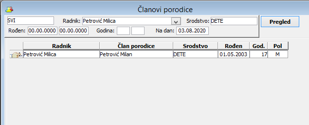 Članovi porodice